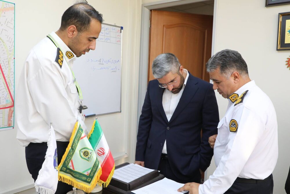 مرتضوی از همکاری پلیس راهور منطقه ۱۳ تقدیر کرد