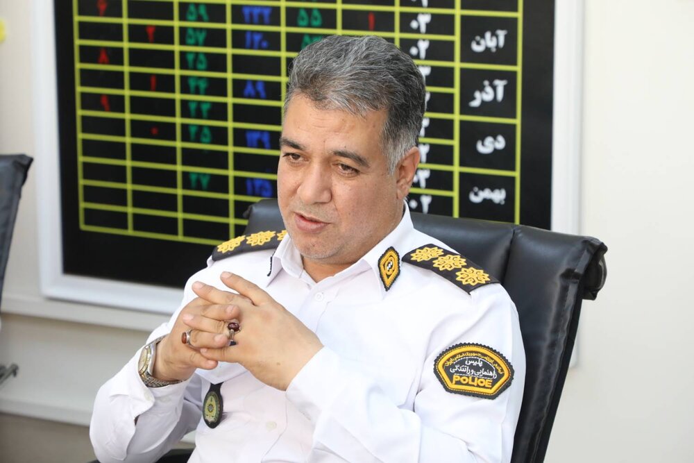 مرتضوی از همکاری پلیس راهور منطقه ۱۳ تقدیر کرد
