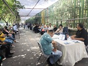 تکریم والدین در روز کنکور؛ فعالیت ایستگاه‌های شهروندی منطقه ۶ در مجاورت دانشگاه‌های تهران