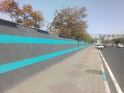 پاکسازی و آراستگی ۲۵۰۰ هزار مترمربع از جداره‌های شهری منطقه ۲۰ با تکنیک باتیس