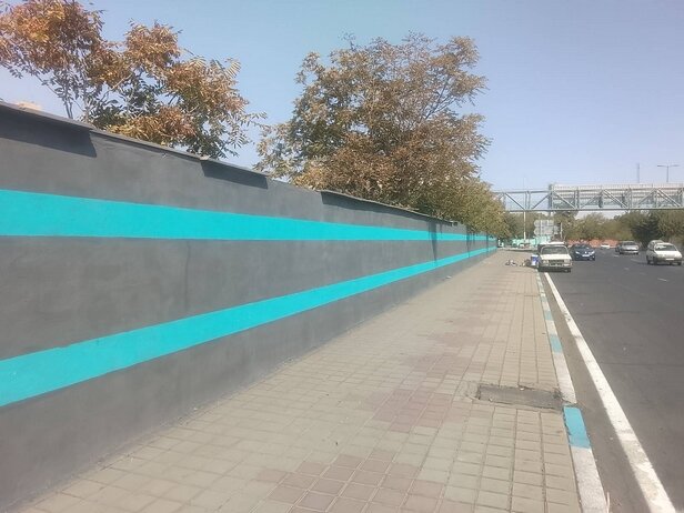 پاکسازی و آراستگی ۲۵۰۰ هزار مترمربع از جداره‌های شهری منطقه ۲۰ با تکنیک باتیس