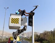 آغاز طرح پایش و بهسازی چراغ‌های چشمک‌زن در سطح منطقه ۲۲