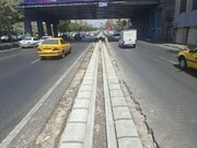 تداوم بهسازی و نهرسازی در بزرگراه شهید نواب صفوی