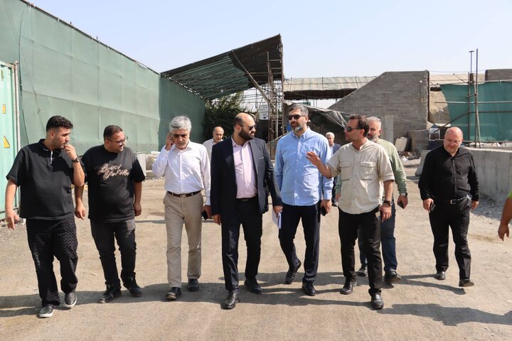 بازدید مدیرعامل سازمان پسماند از ایستگاه بازیافت منطقه ۱۱