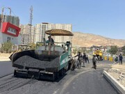 عملیات نوسازی معابر در شمال‌غرب پایتخت/ اجرای ۲۰ هزار تن آسفالت در منطقه ۲۲