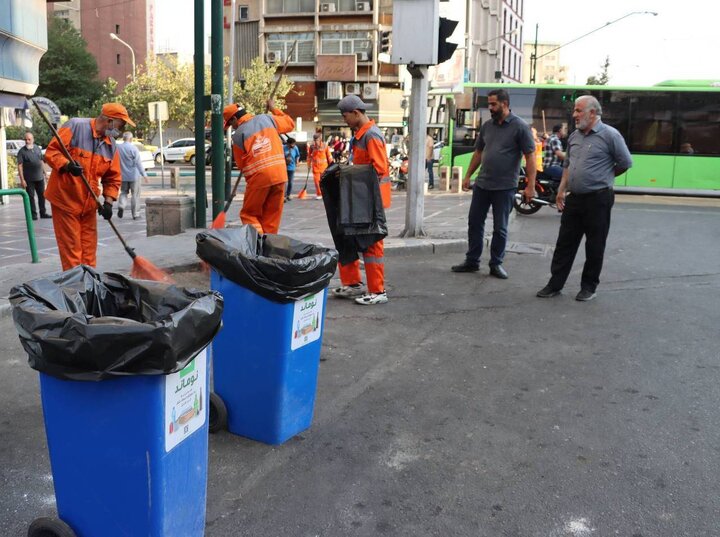 آماده‌باش خدمات شهری منطقه ۱۱ همزمان با جشن پیامبر مهربانی
