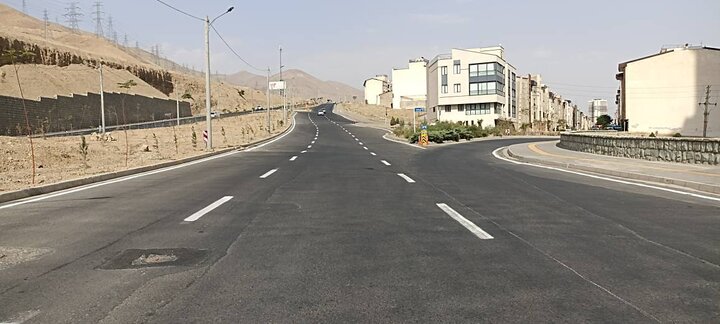 اجرای عملیات خط‌کشی محوری در شهرک دانشگاه شریف؛ ارتقای ایمنی در غربی‌ترین محله تهران