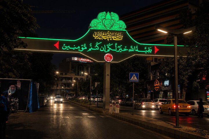 بازطراحی و نوسازی طاق نصرت فرهنگی ـ آئینی در خیابان سهروردی