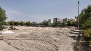 اجرای عملیات احداث زمین چمن مصنوعی بوستان شهید جهان‌آرا