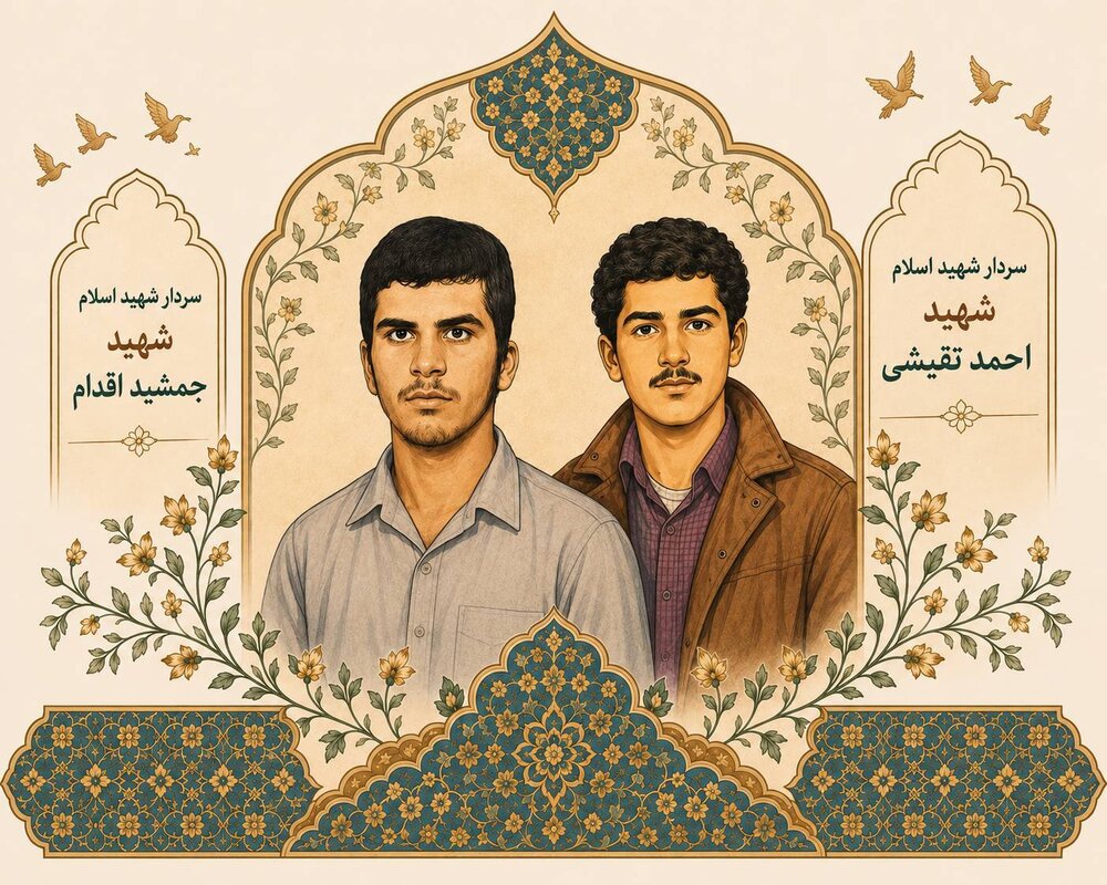 ۳۱۲۰ مترمربع؛ ترسیم نقاشی دیواری شهدای والامقام در منطقه۱۳