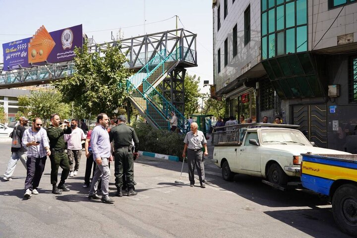 وانت‌بارهای سد معبرکننده در شرق تهران توقیف شدند