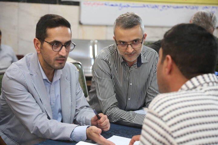 برگزاری سیصد و چهاردهمین ملاقات مردمی شهردار منطقه ۱۰ در محله جی