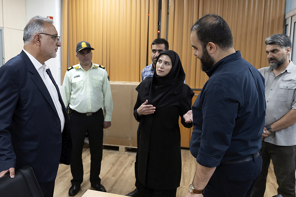 بازدید شهردار تهران از سازمان فاوا
