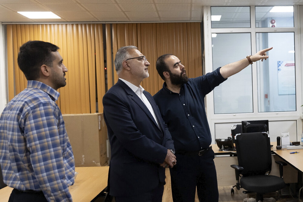 بازدید شهردار تهران از سازمان فاوا