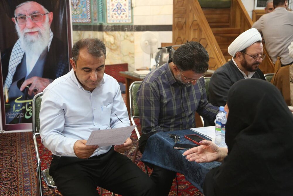 برگزاری سیصد و چهاردهمین ملاقات مردمی شهردار منطقه ۱۰ در محله جی