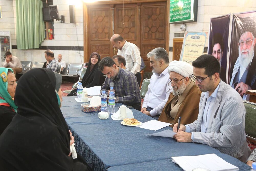 برگزاری سیصد و چهاردهمین ملاقات مردمی شهردار منطقه ۱۰ در محله جی