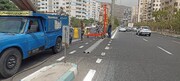 نصب گاردریل و علائم ترافیکی در بلوار اردستانی
