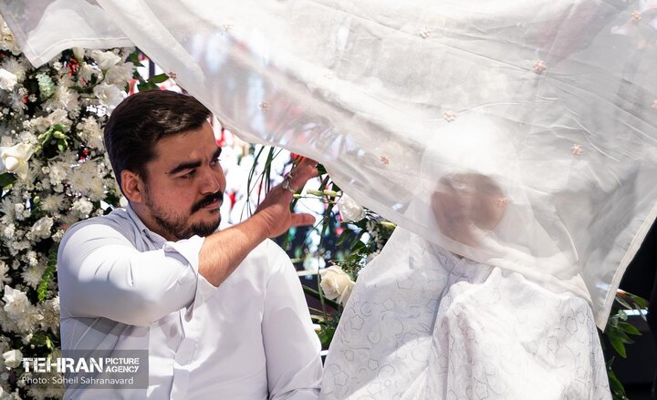جشن ازدواج ۱۱۰ زوج جوان تهرانی