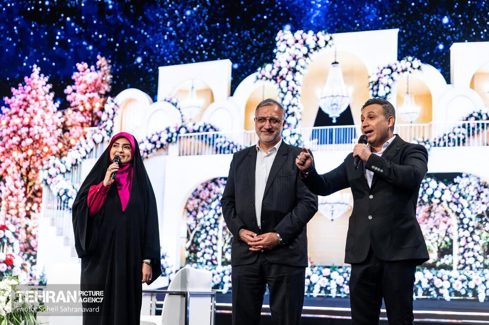 جشن ازدواج ۱۱۰ زوج جوان تهرانی