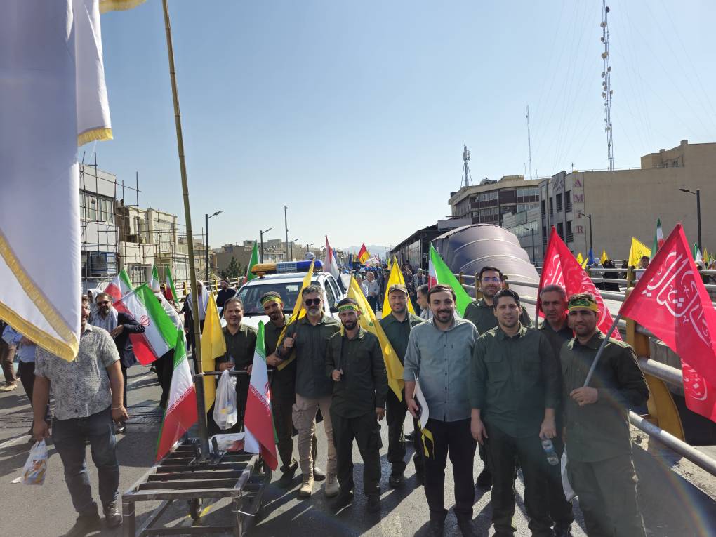 “جانفدای ایران" تجلی اقتدار ملی و آمادگی هزاران بسیجی شهرداری تهران برای دفاع همهجانبه است