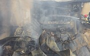 آتش‌سوزی در دو انبار کالا در خیابان کلاهدوز تهران/ تاکنون مصدوم یا تلفات جانی گزارش نشده است