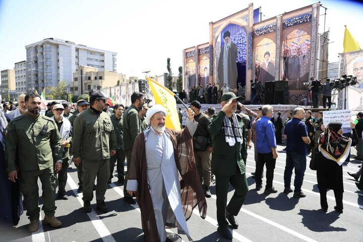 “جان‌فدای ایران" تجلی اقتدار ملی و آمادگی هزاران بسیجی شهرداری تهران برای دفاع همه‌جانبه است