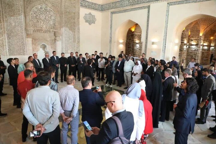 استقبال مهمانان و سفرای خارجی از جشنواره انگور ارومیه