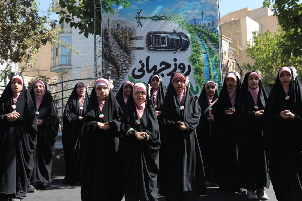 رویداد روز جهانی بدون خودرو در شرق تهران برگزار شد