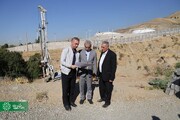 پل اختصاصی انبار نفت شهران در مسیر بهره برداری