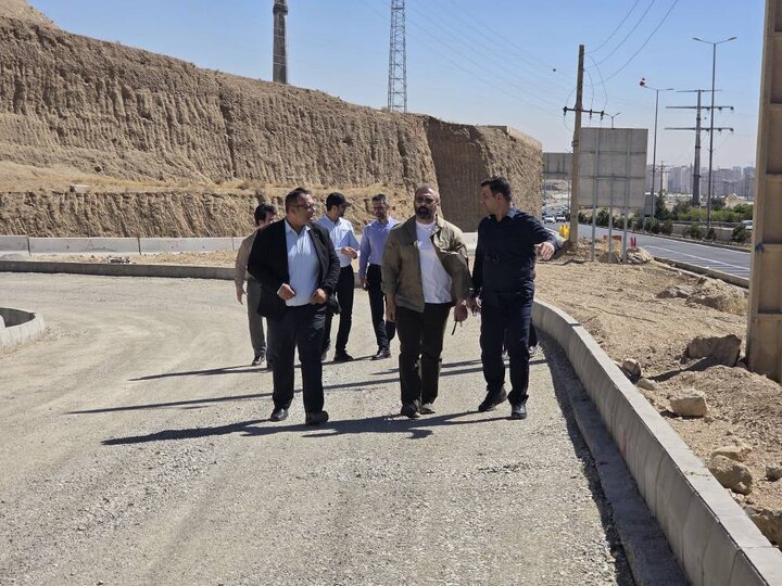 اتمام پروژه دوربرگردان بلوار اردستانی تا پایان مهرماه