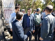 بازدید مدیرکل محیط زیست و توسعه پایدار و معاون خدمات شهری منطقه از انبار نفت؛ تأکید بر تسریع در رفع آلودگی
