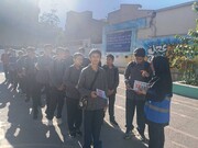  استقبال از مهر در مدارس منطقه ۸ با محوریت آموزش محیط‌زیستی 