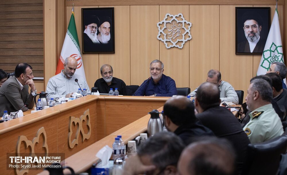نشست شورای شهرداران شهرداری تهران