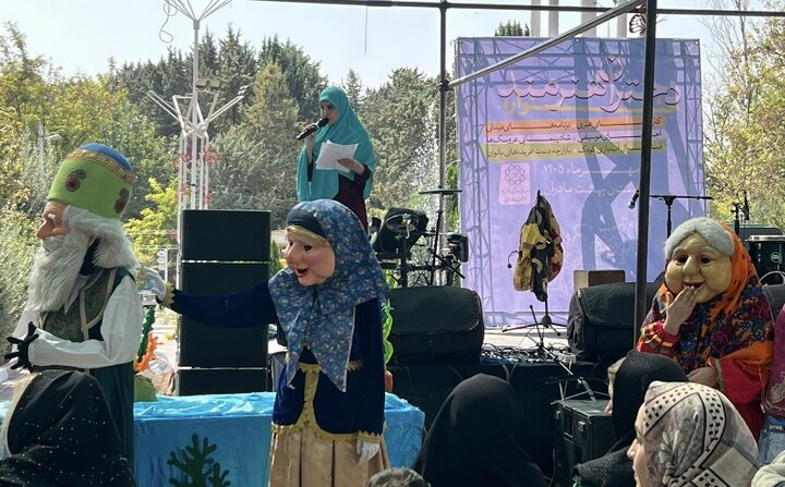 نخستین روز جشنواره «دختران هنرمند» در بوستان بهشت مادران برگزار شد