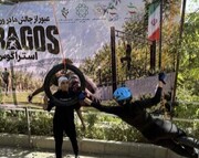 رقابت ۸۰ ورزشکار در بخش بانوان مسابقه «استراگوس» در بوستان «بهشت مادران»