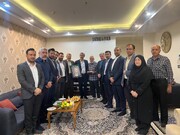 دیدار مدیرعامل شرکت شهروند با خانواده شهید جنگ رمضان مهدی مختاری