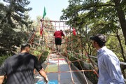 رقابت ۱۲۰ ورزشکار در بخش آقایان مسابقه «استراگوس» در بوستان «بهشت مادران»