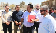 بازدید مرتضوی از روند احداث ساختمان مرکزی شهرداری منطقه ۱۳