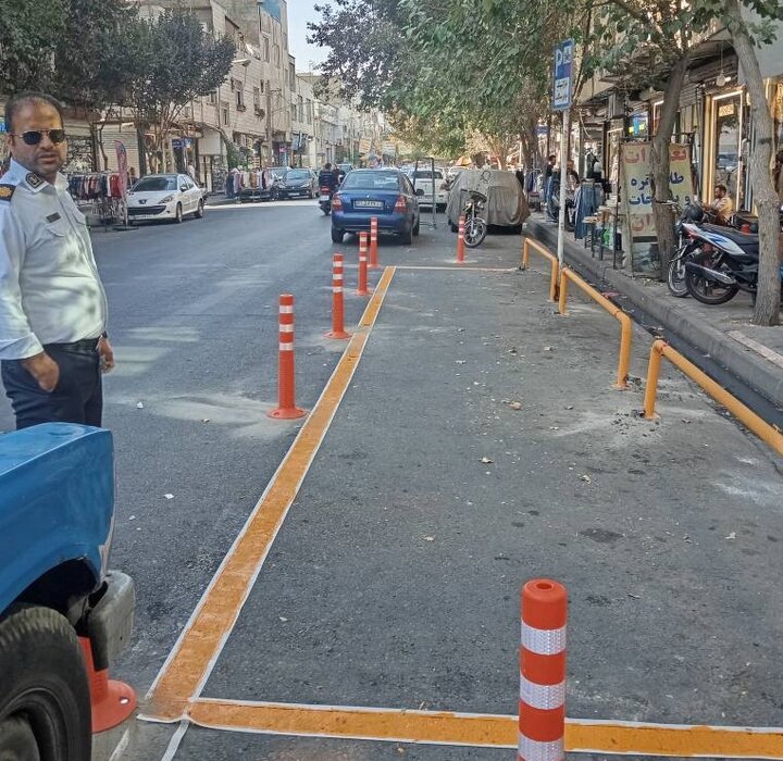  ساماندهی توقف موتورسیکلت‌ها در خیابان بدر منطقه ۱۹