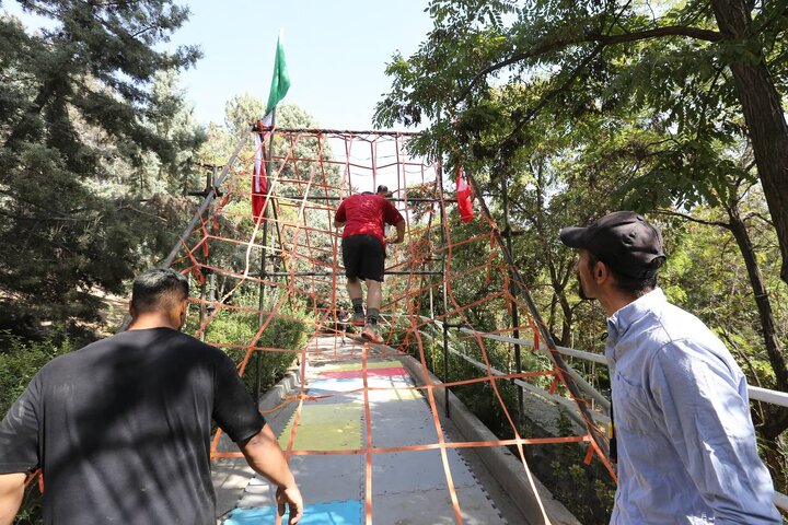 رقابت ۱۲۰ ورزشکار در بخش آقایان مسابقه «استراگوس» در بوستان «بهشت مادران»