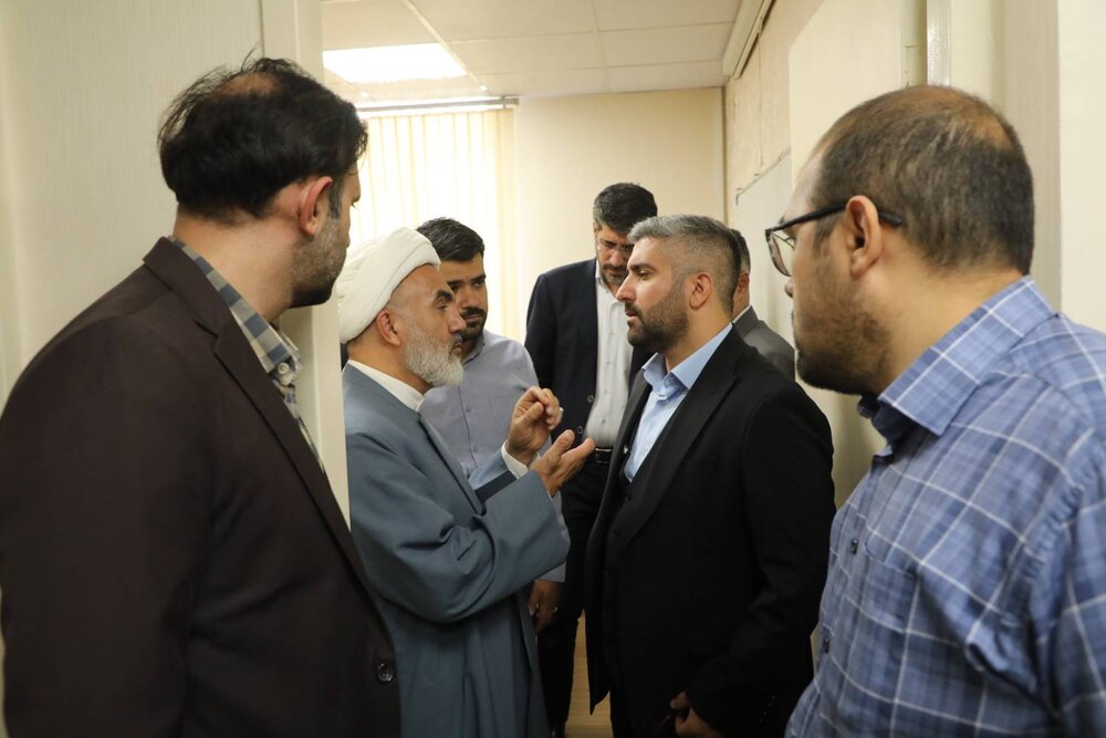بازدید مرتضوی از مؤسسه فرهنگی هنری جنات فکه