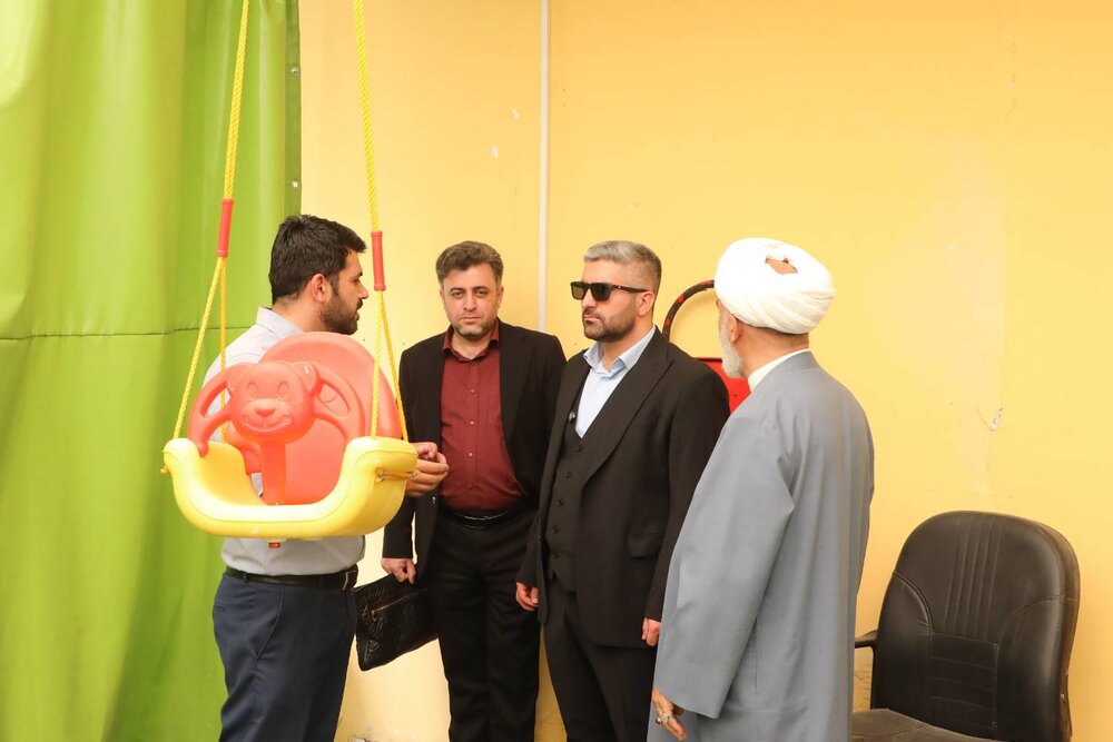 بازدید مرتضوی از مؤسسه فرهنگی هنری جنات فکه