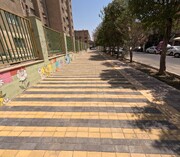 ۳۵ هزار مترمربع پیاده‌رو در منطقه ۲۰ بهسازی شد