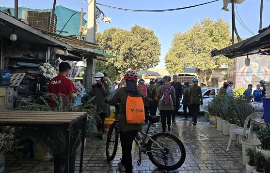تهران‌گردی شهروندان منطقه ۱۴ با طعم رکاب‌زنی