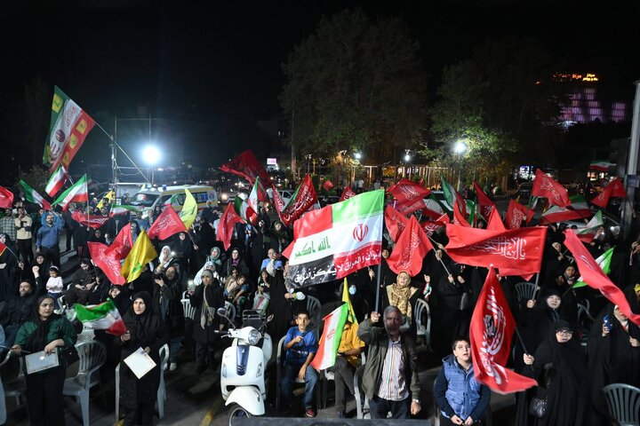 تجلیل از نقش‌آفرینان مردمی در شب ۲۱۹ میدان تجریش