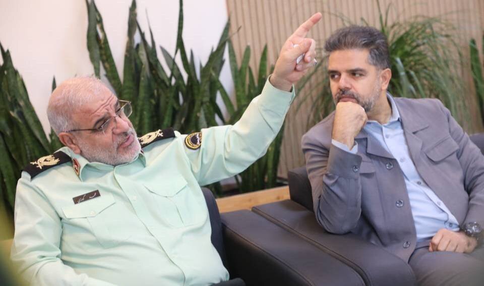 شهردارمنطقه۱۳ با مسئولان ارشد فراجا دیدار کرد