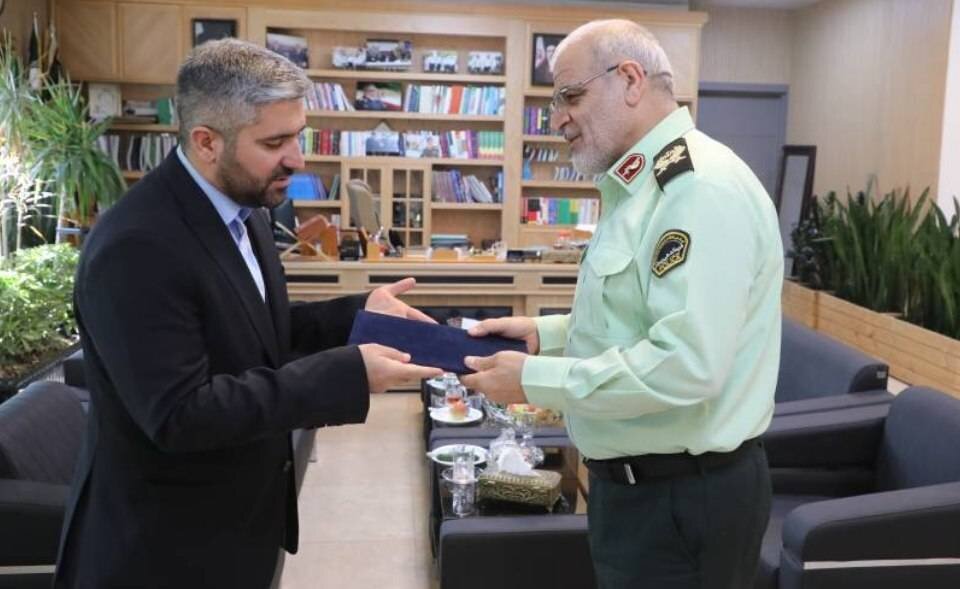 شهردارمنطقه۱۳ با مسئولان ارشد فراجا دیدار کرد