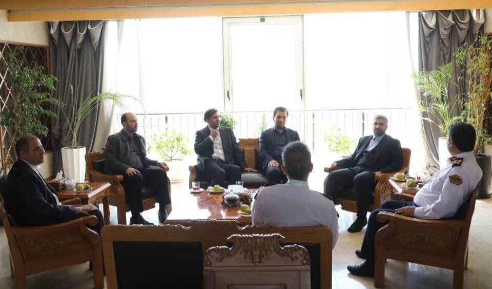 شهردارمنطقه۱۳ با مسئولان ارشد فراجا دیدار کرد