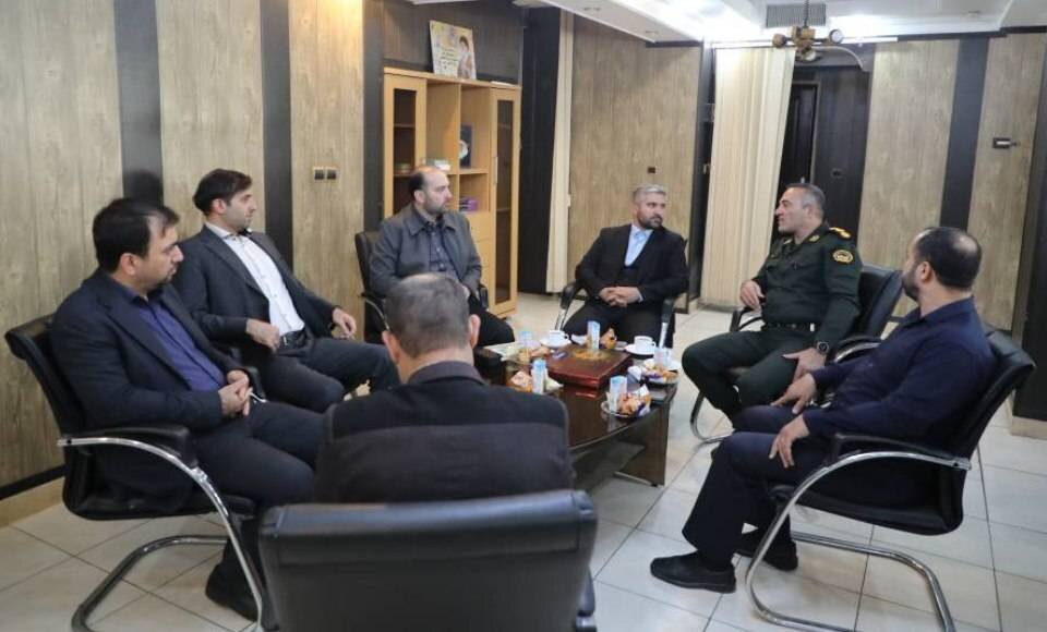 شهردارمنطقه۱۳ با مسئولان ارشد فراجا دیدار کرد