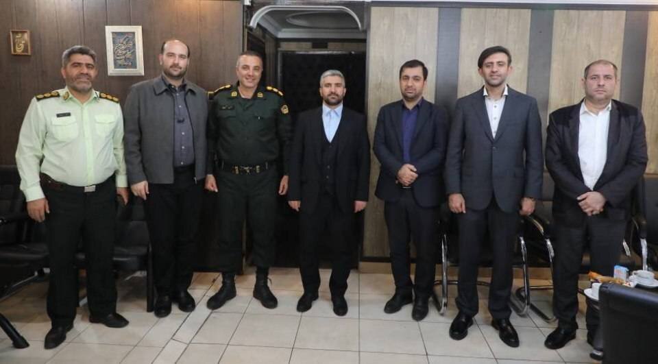 شهردارمنطقه۱۳ با مسئولان ارشد فراجا دیدار کرد
